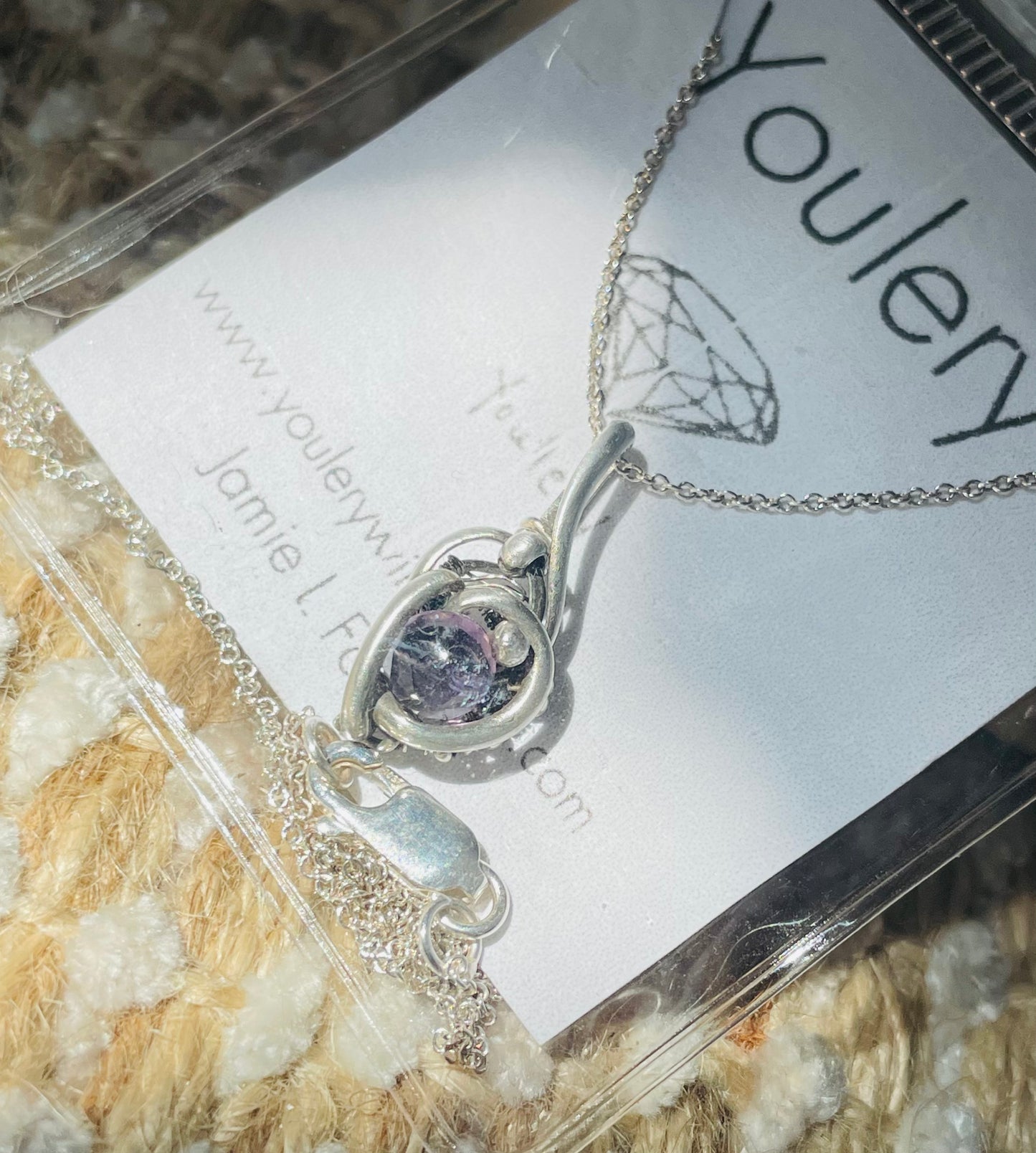 Ametrine wire wrap
