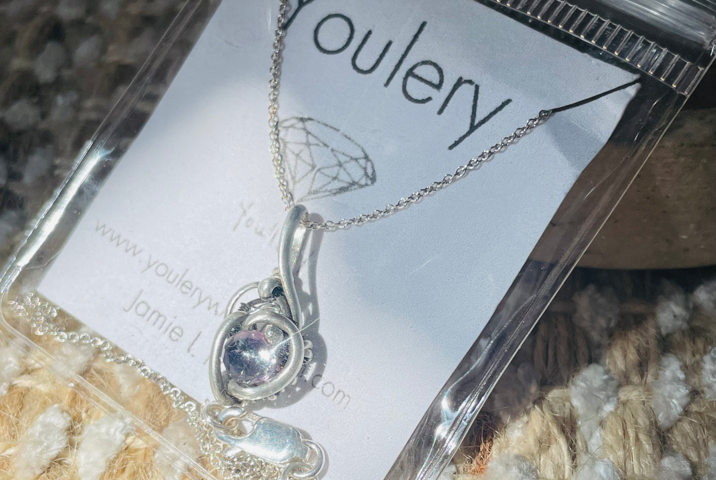 Ametrine wire wrap