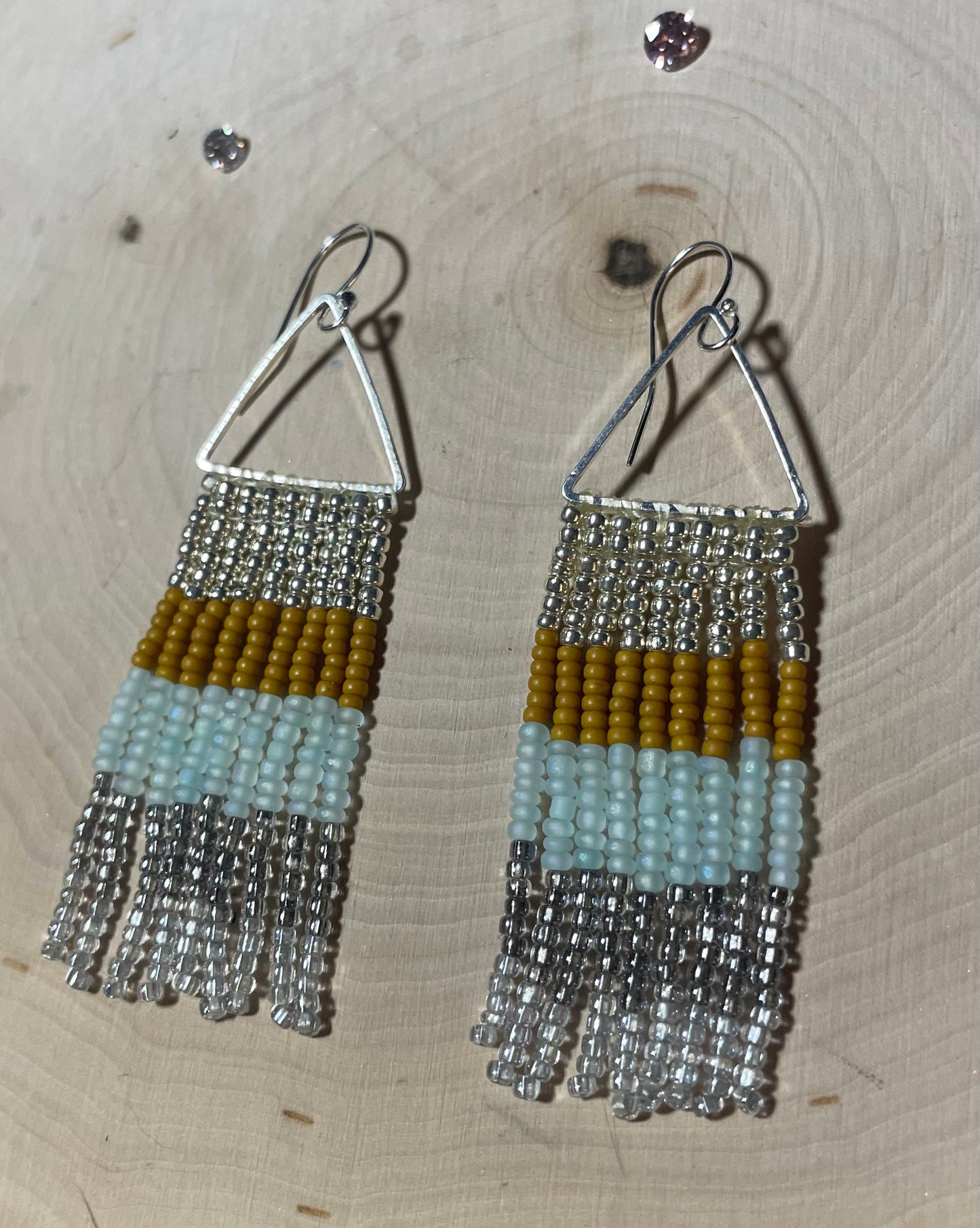 Beaded Fringe earrings