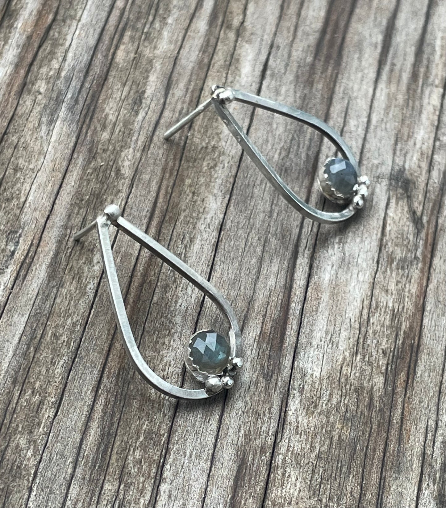 Labradorite Earrings