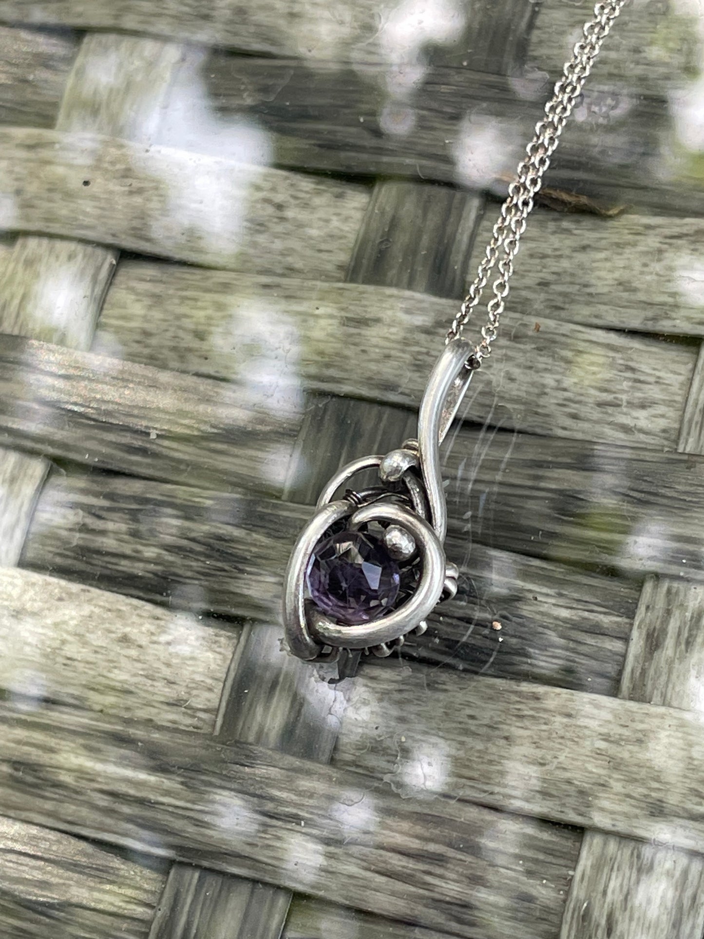 Ametrine wire wrap