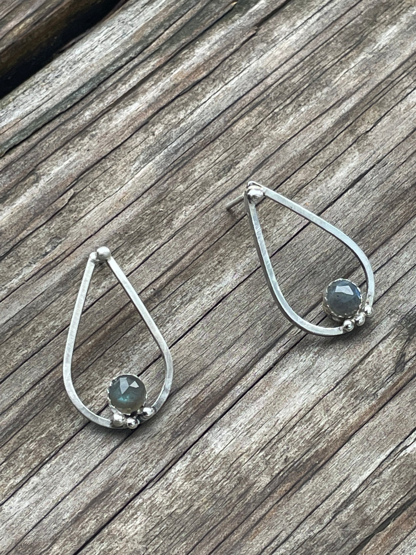 Labradorite Earrings