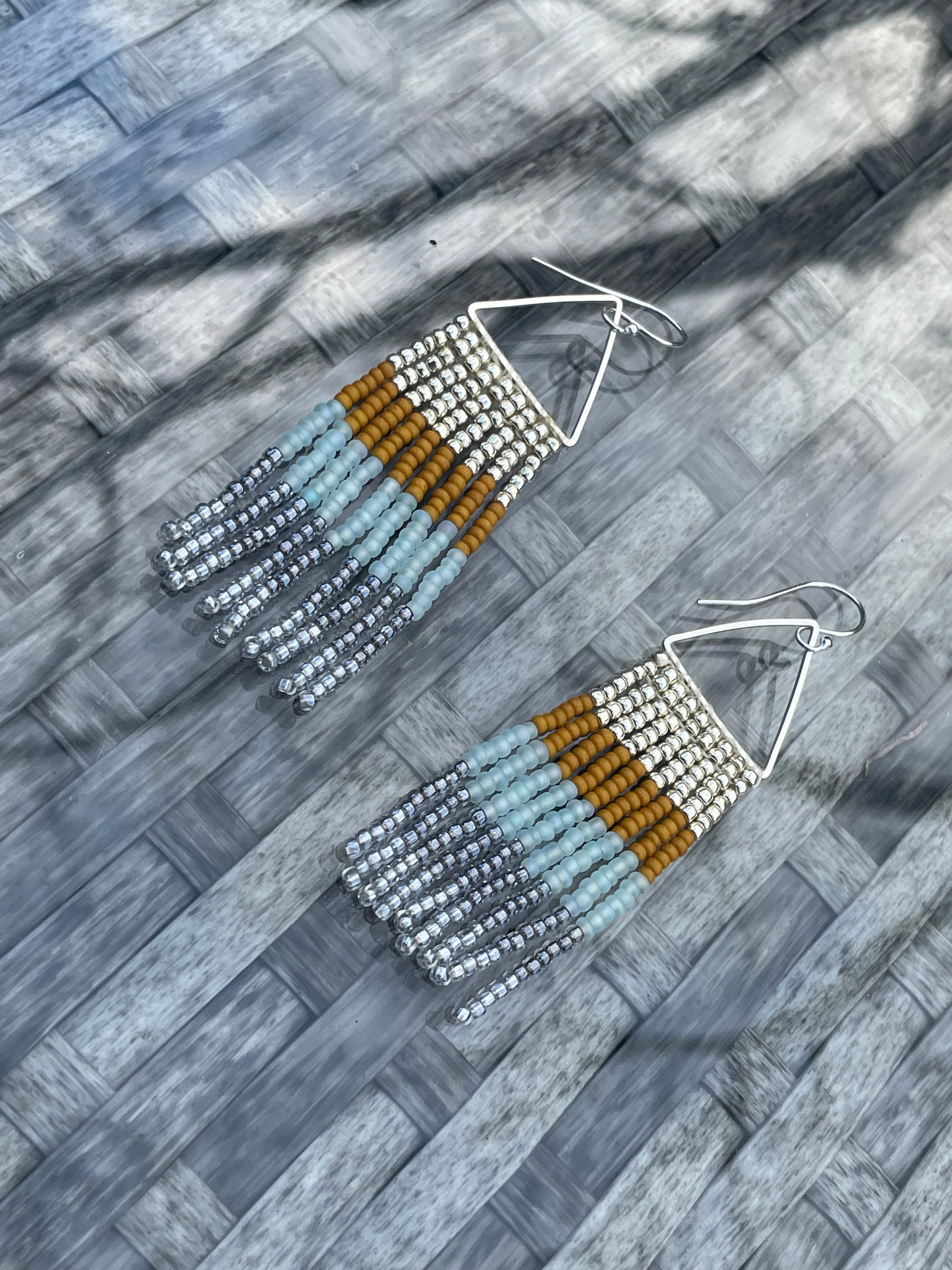Beaded Fringe earrings