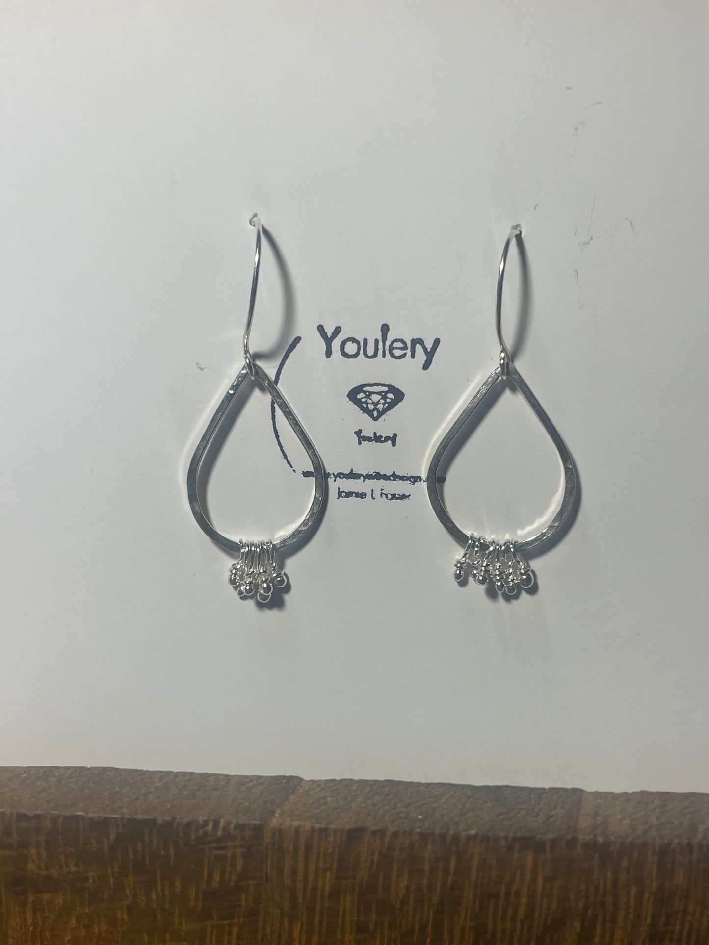 Sterling ball tear hoops