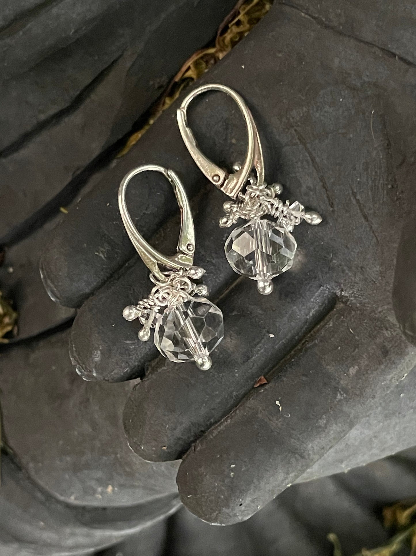 Crystal earrings