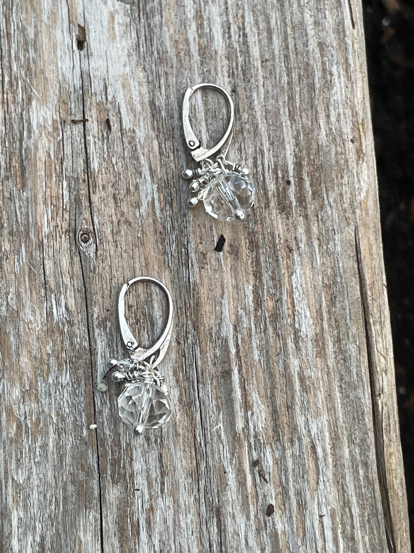 Crystal earrings