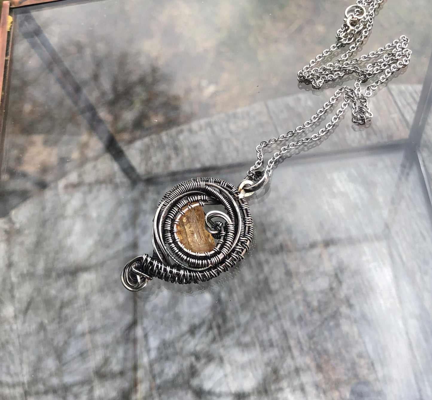 Imperial Topaz Wire Wrap