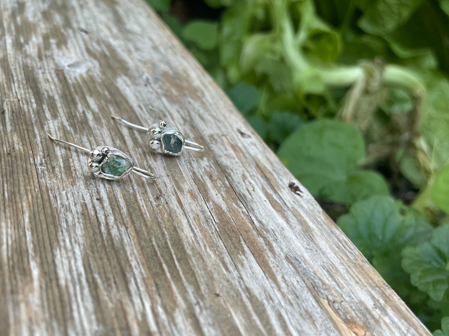 Multi tourmaline earrings