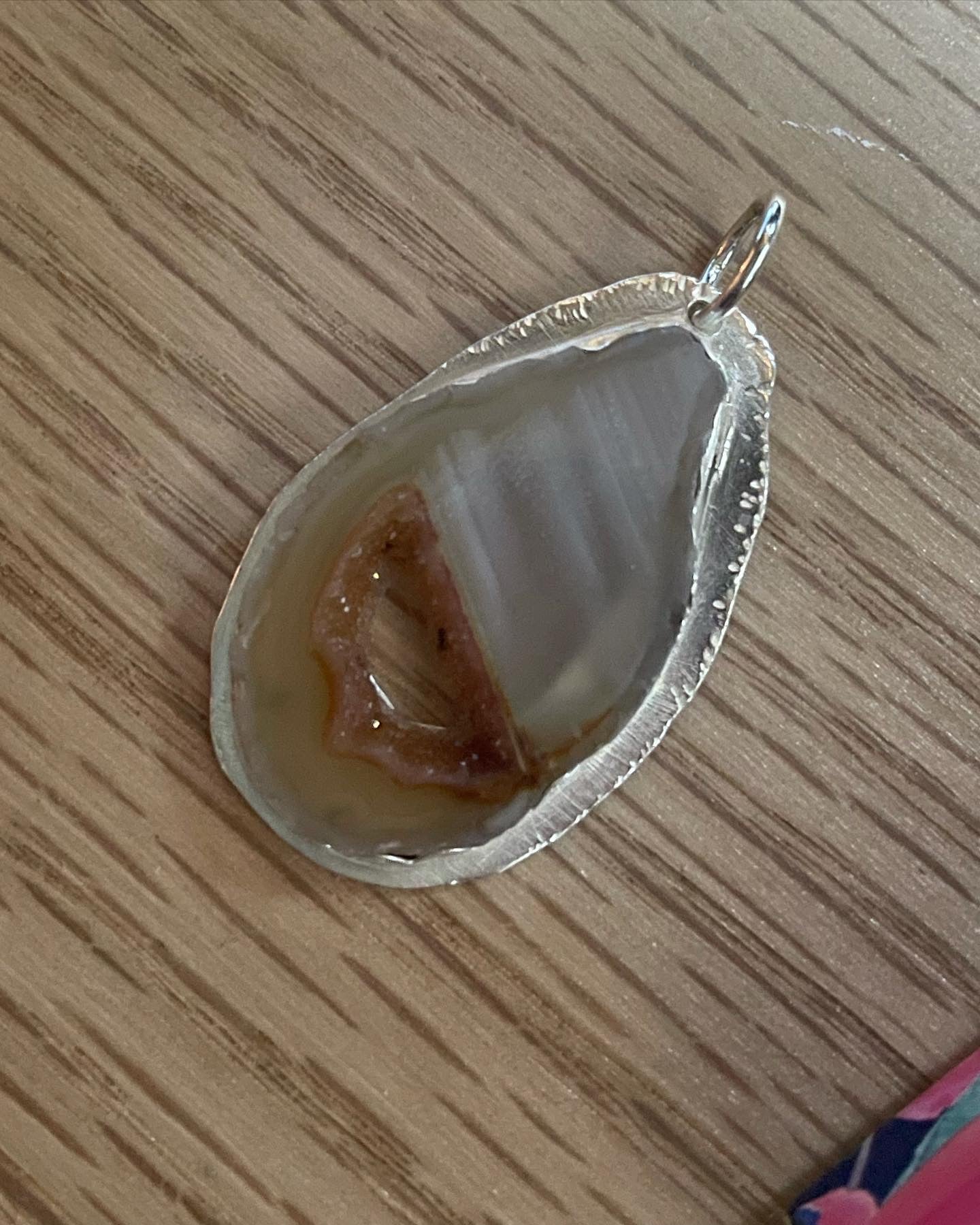 Geode necklace