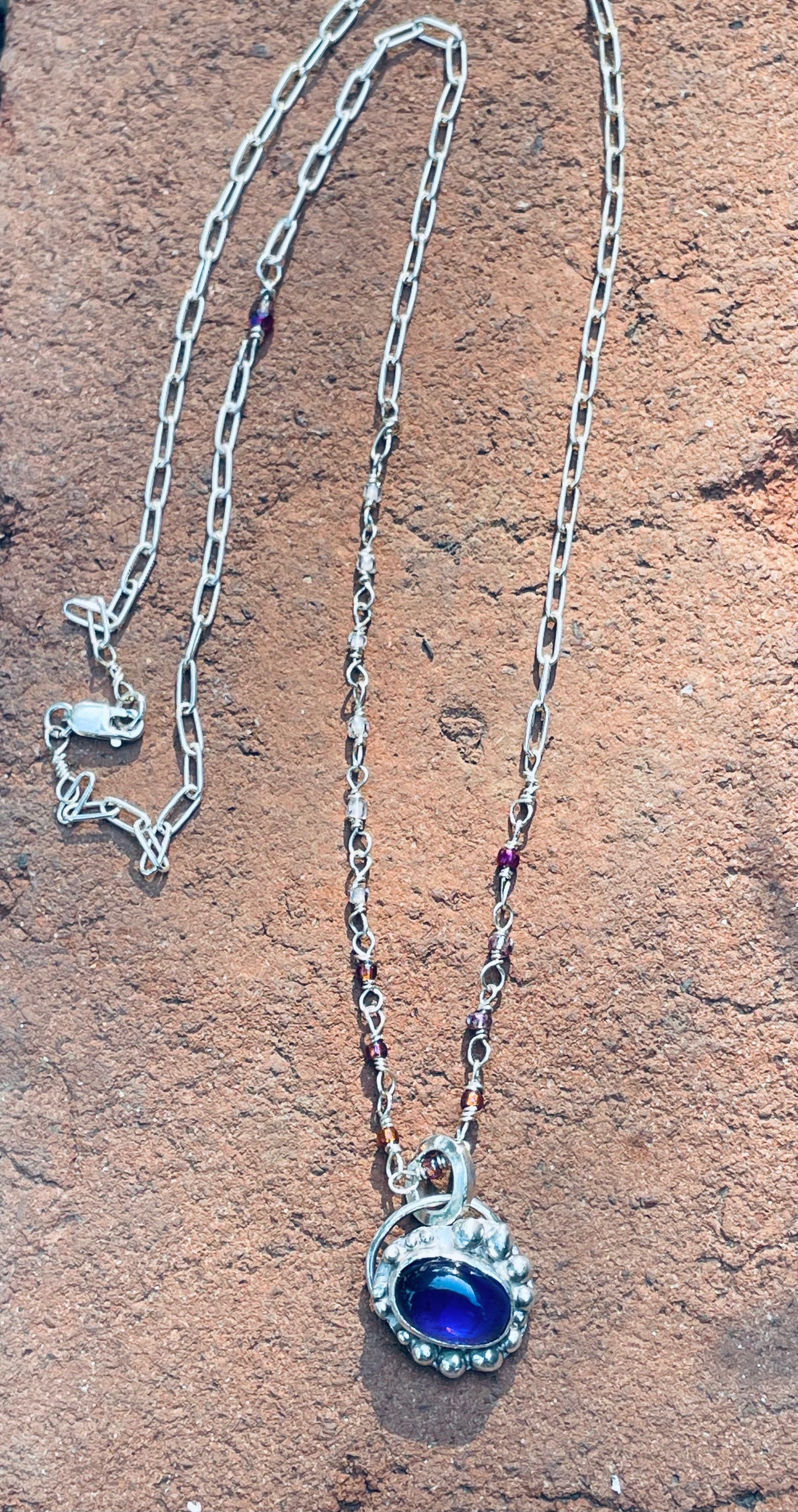 Amethyst necklace