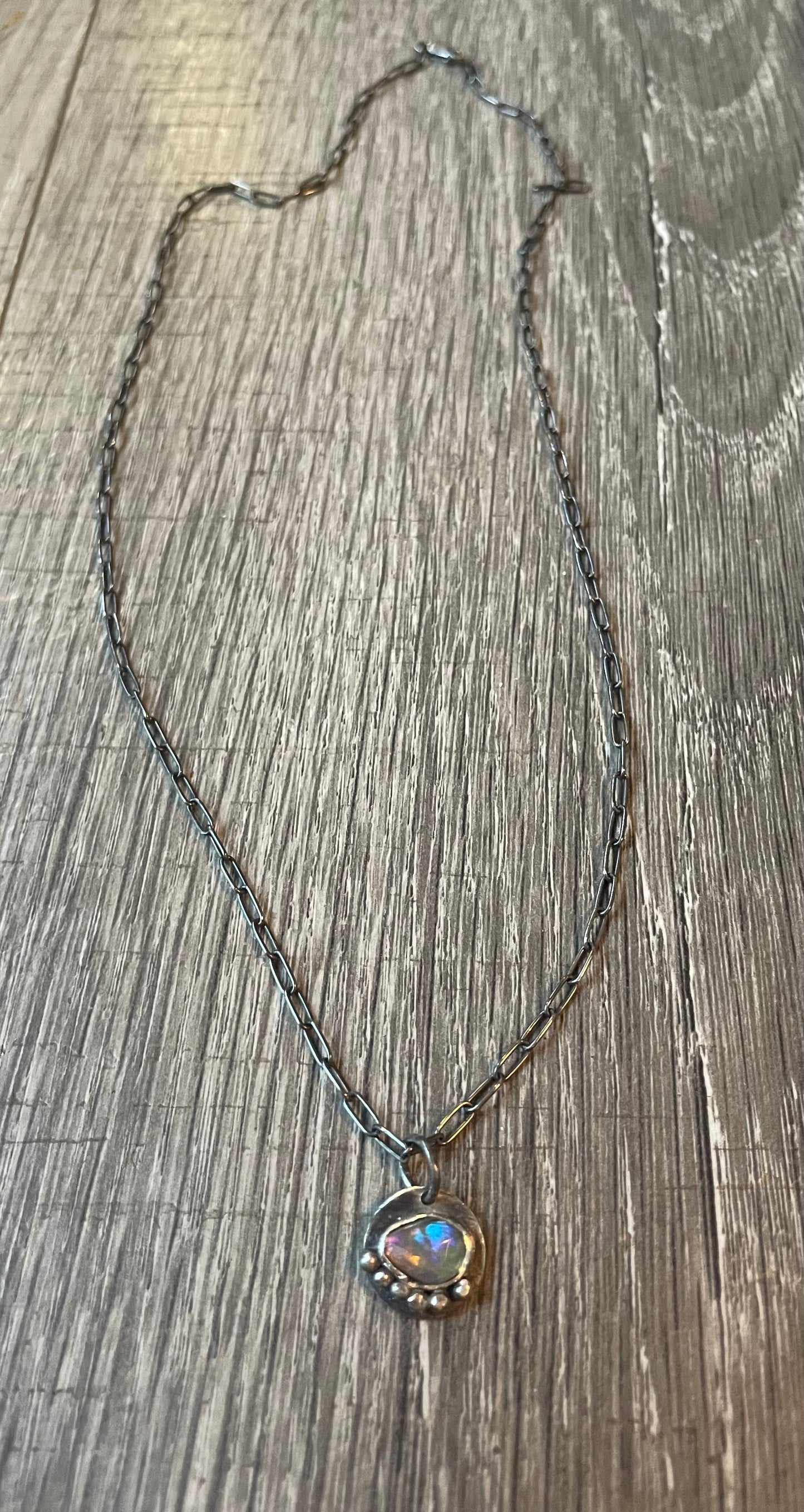 Handmade welo opal oendant