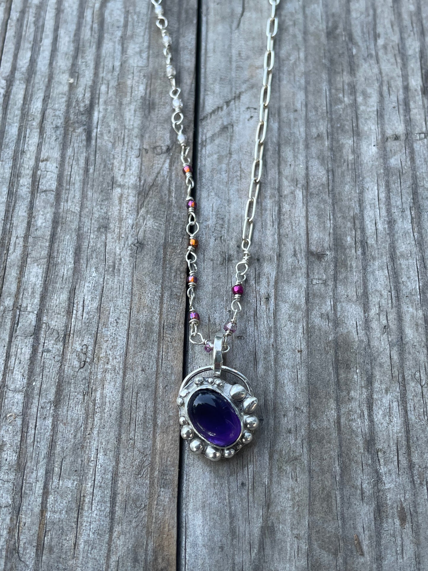 Amethyst necklace