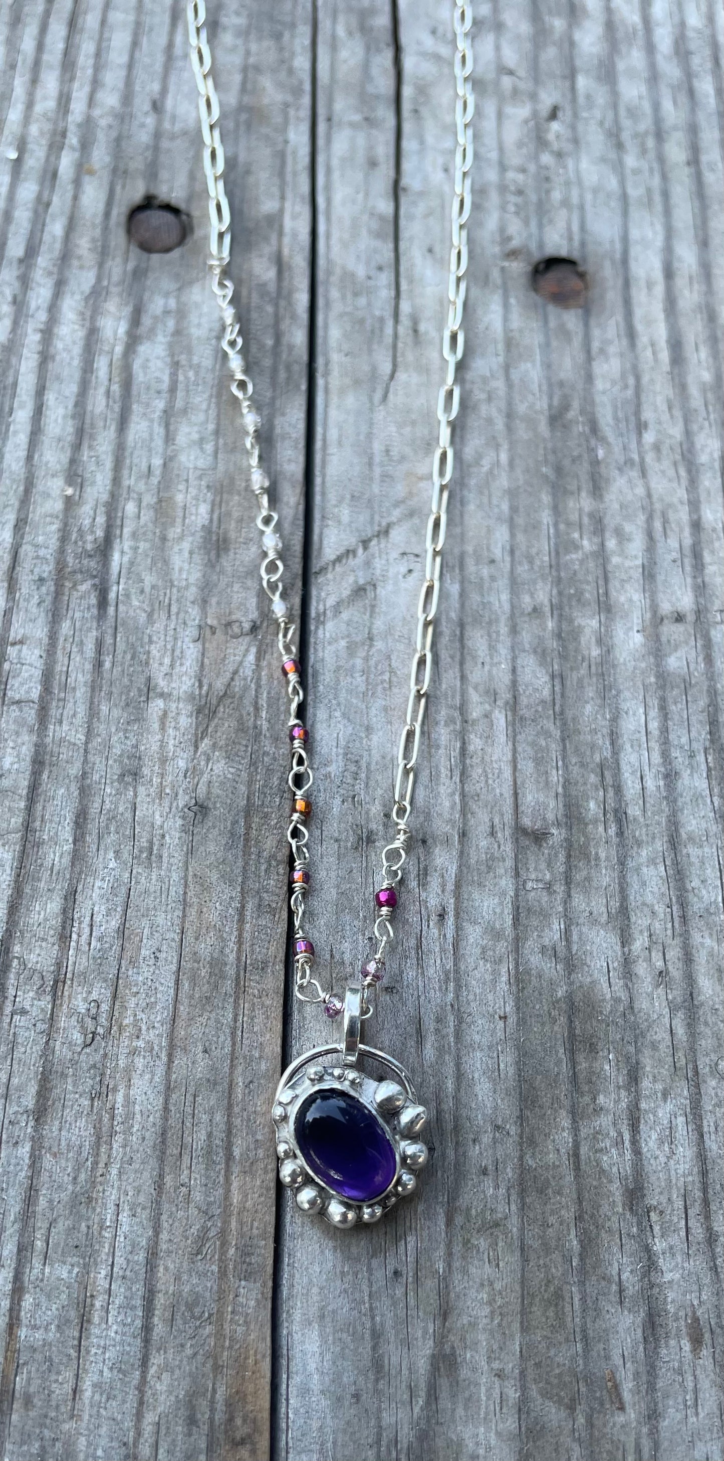Amethyst necklace