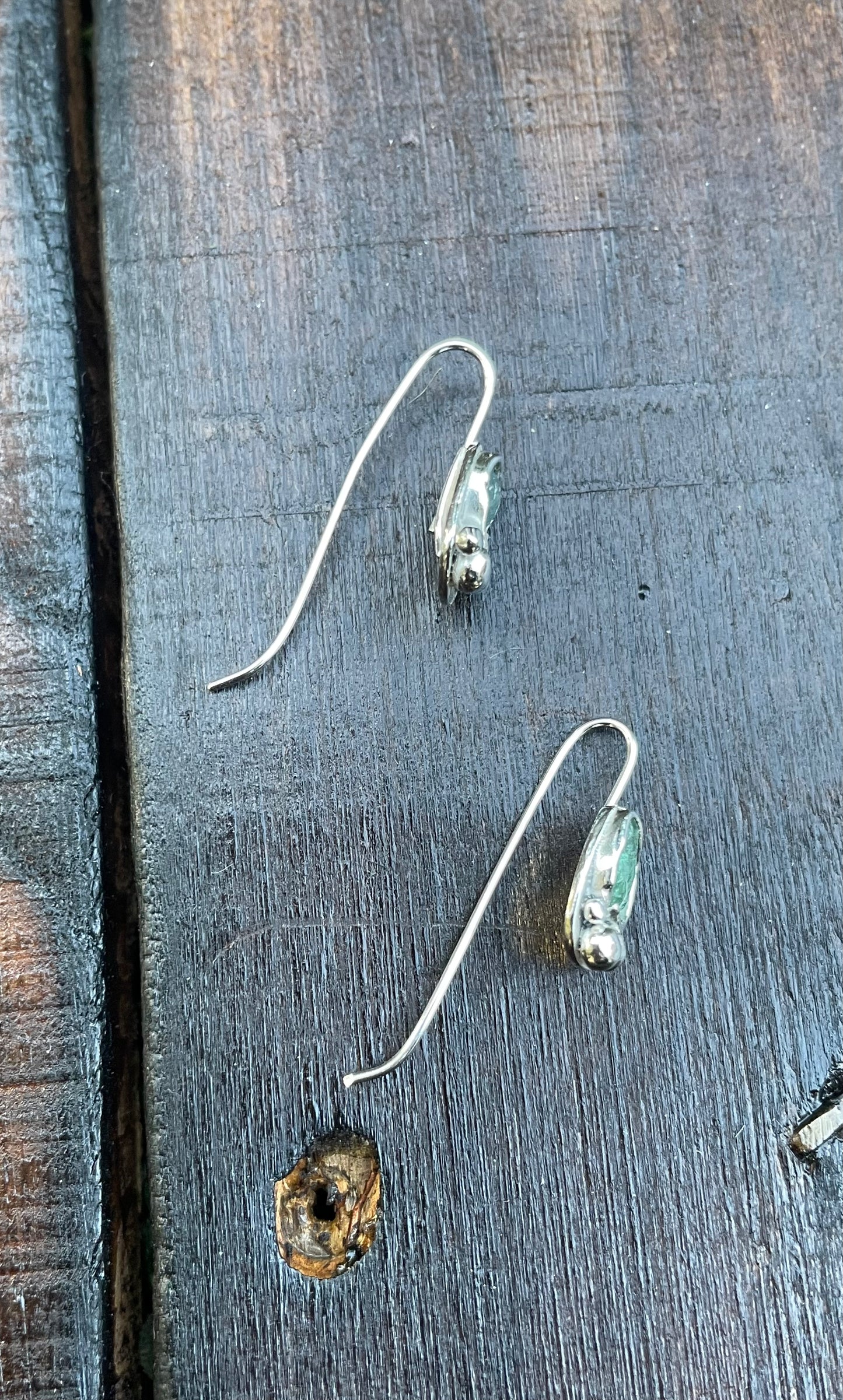 Multi tourmaline earrings