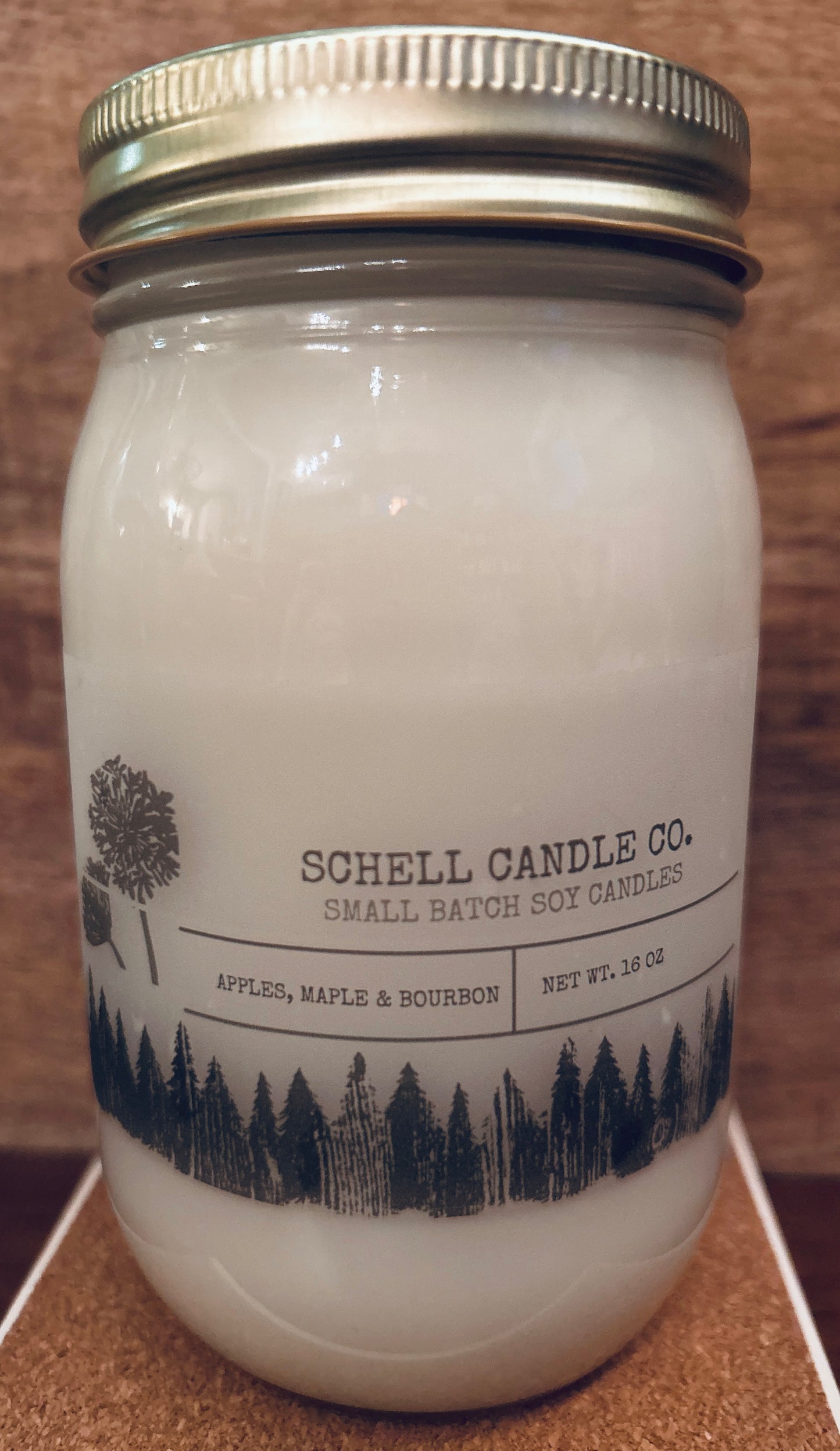 Apples, Maple & Bourbon Soy Candle