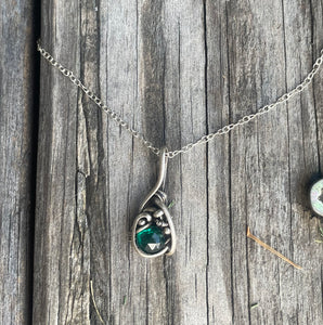 Emerald wire wrap