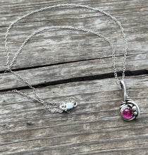 Load image into Gallery viewer, Pink Sapphire wire wrap

