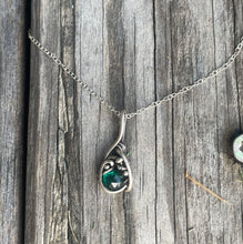 Load image into Gallery viewer, Emerald wire wrap
