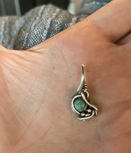 Load image into Gallery viewer, Mini Turquoise wire wrap
