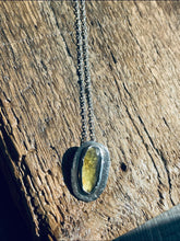 Load image into Gallery viewer, Organic Green Tourmaline Necklace
