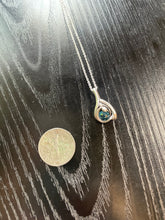Load image into Gallery viewer, Micro Teal crystal wire wrap
