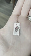 Load and play video in Gallery viewer, Tourmaline tag necklace
