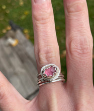 Load image into Gallery viewer, Pink tourmaline handmade ring
