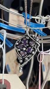 Purple wire wrap