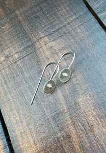 Simple threader earrings