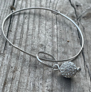 Rhinestone arm charm
