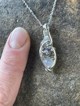 Load image into Gallery viewer, Mini wire wrapped pendant

