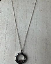 Load image into Gallery viewer, Loose gems locket necklace
