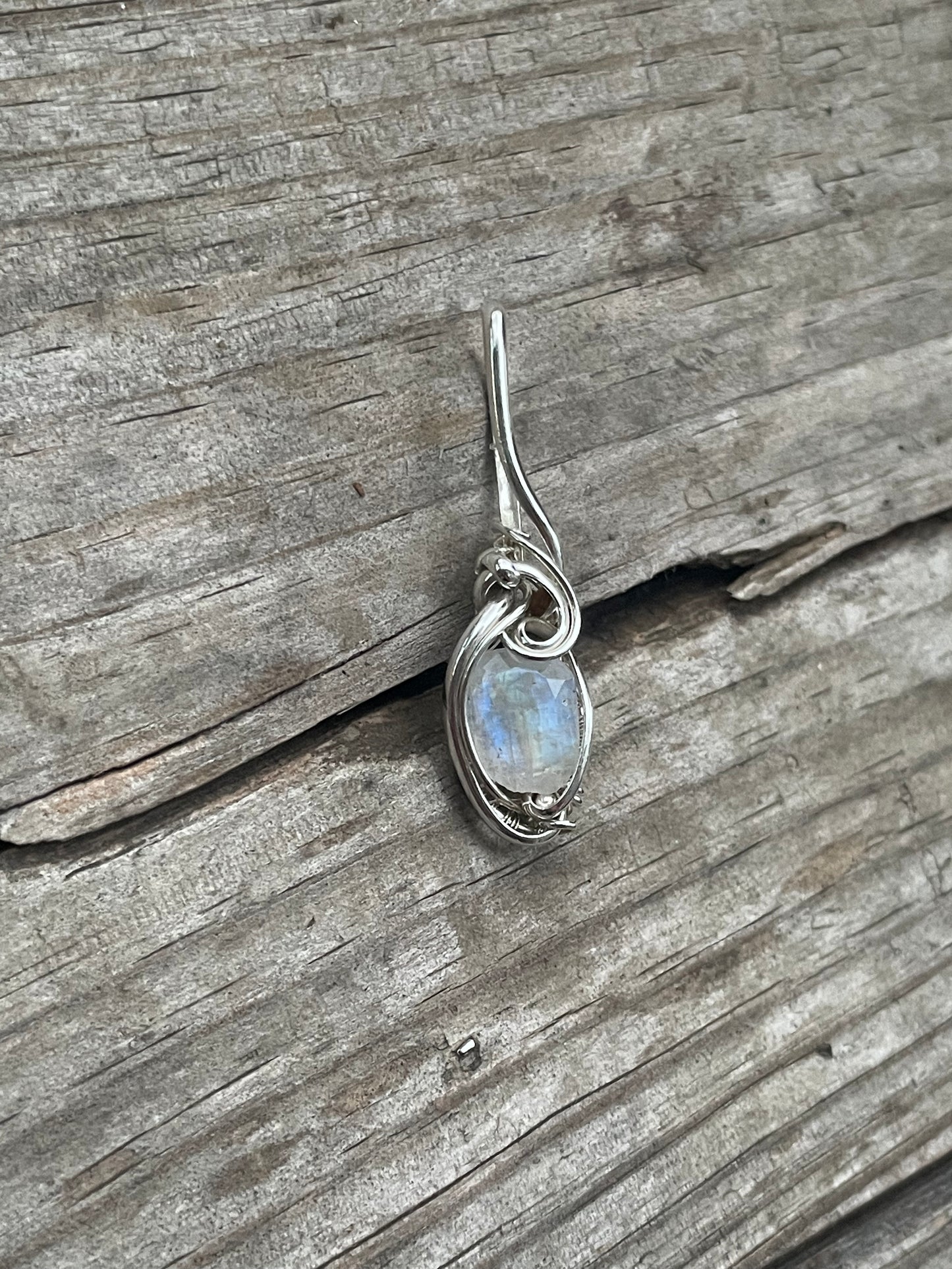 Moonstone wire wrap