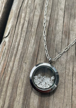 Load image into Gallery viewer, Herkimer diamond locket
