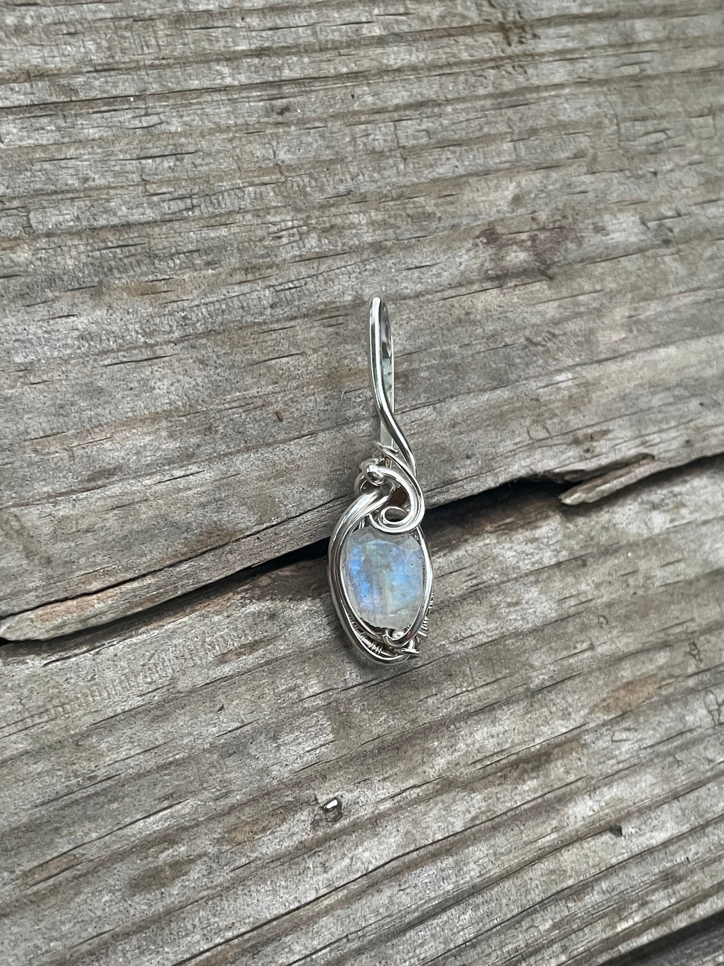 Moonstone wire wrap