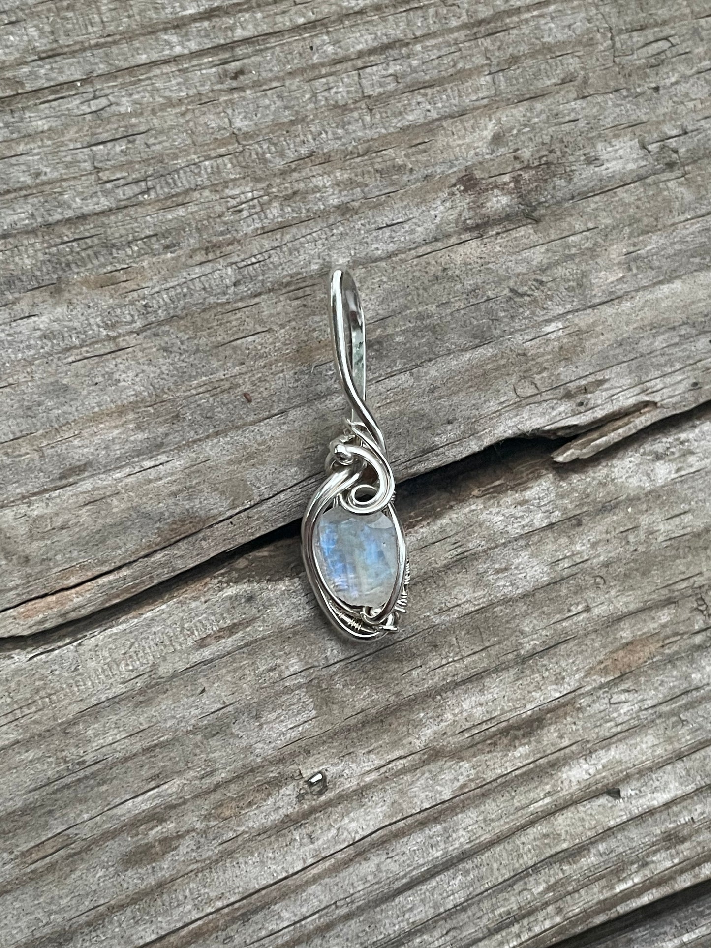 Moonstone wire wrap